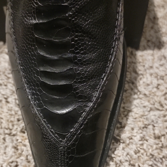 Men\'s Black Leather Dress Shoes main image 10